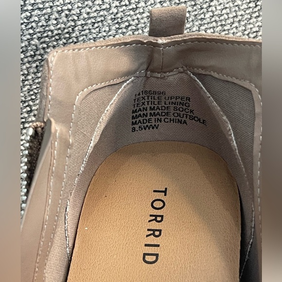 Torrid Beige Wedges with Stylish Comfort - Picture 4 of 16